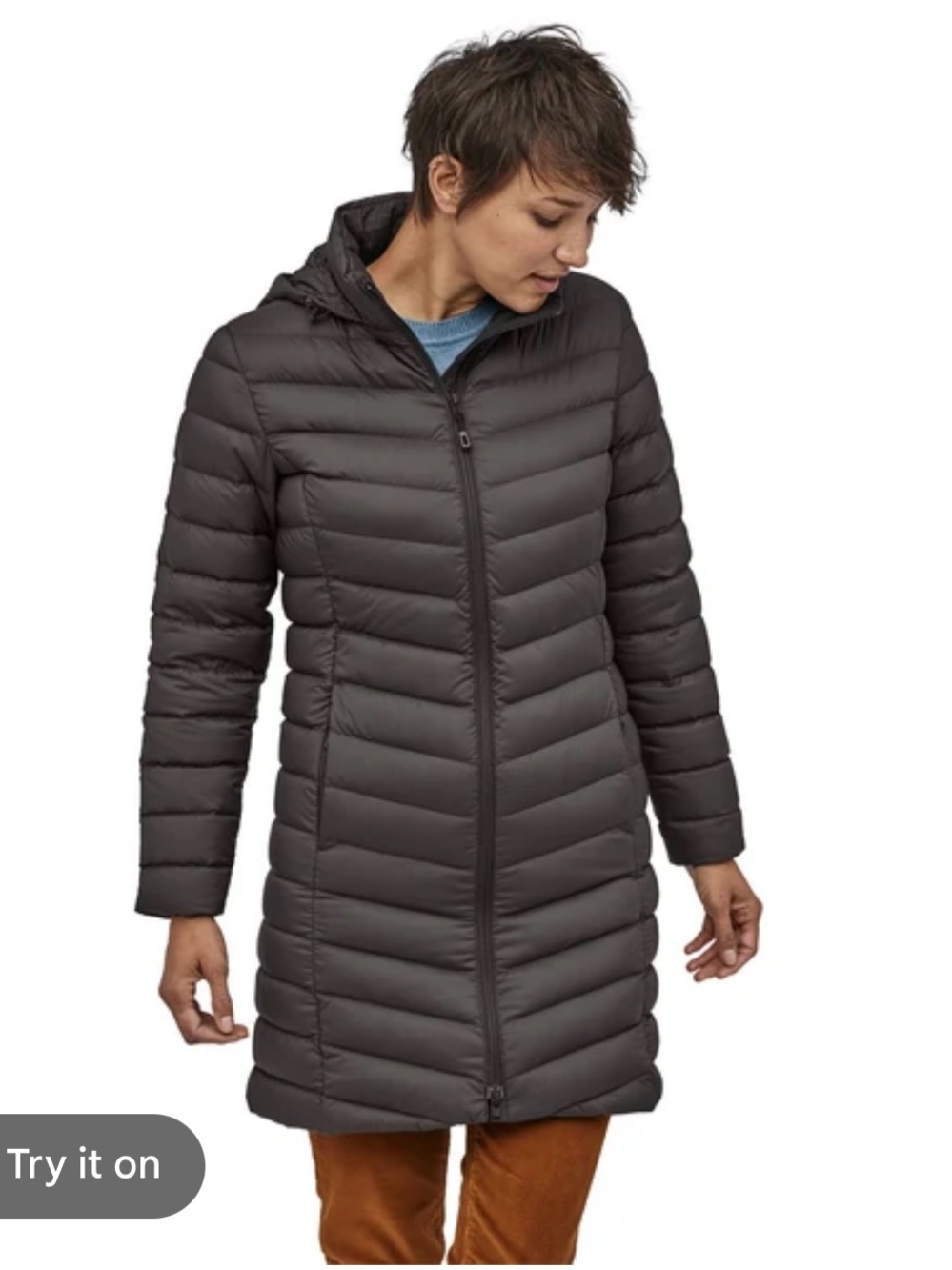 Patagonia Women's Long Silent Down Parka Puffer 700 fill